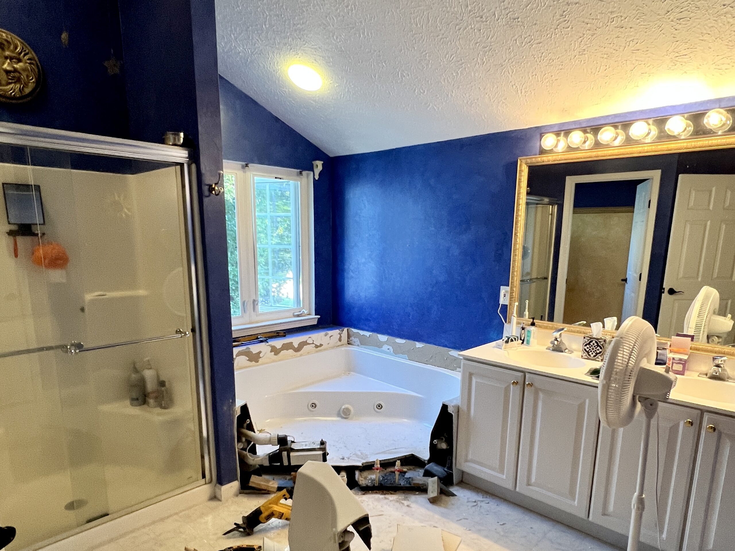 Bathroom before remodeling